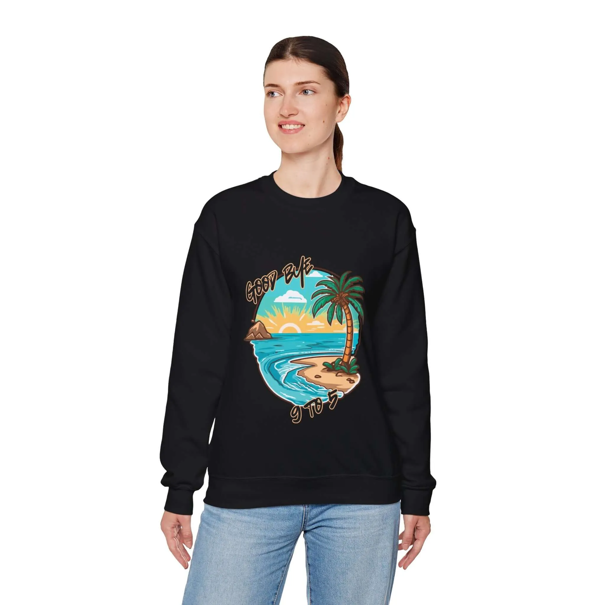 Goodbye 9 To 5 Women's Graphic Sweatshirt