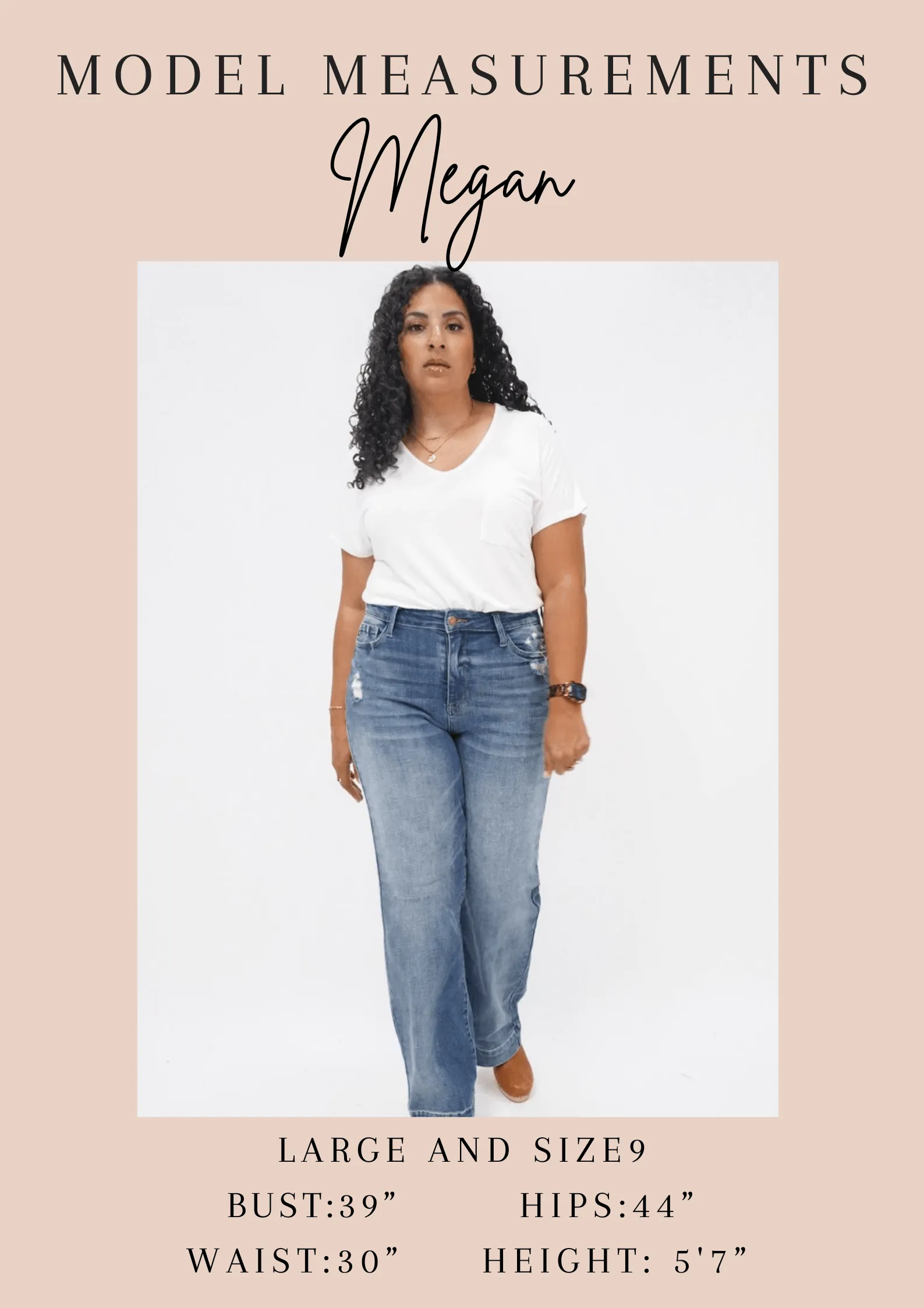 Hazel Blues® |  Miranda High Rise Plaid Cuff Vintage Straight Jeans