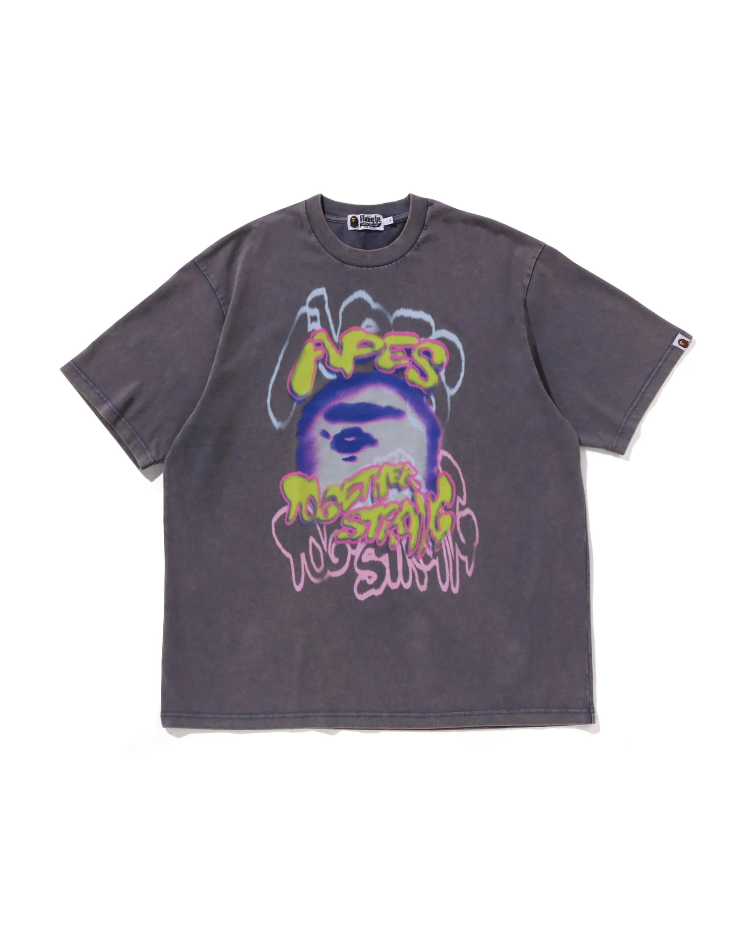 Heavy Washed Logo Relaxed Fit Tee