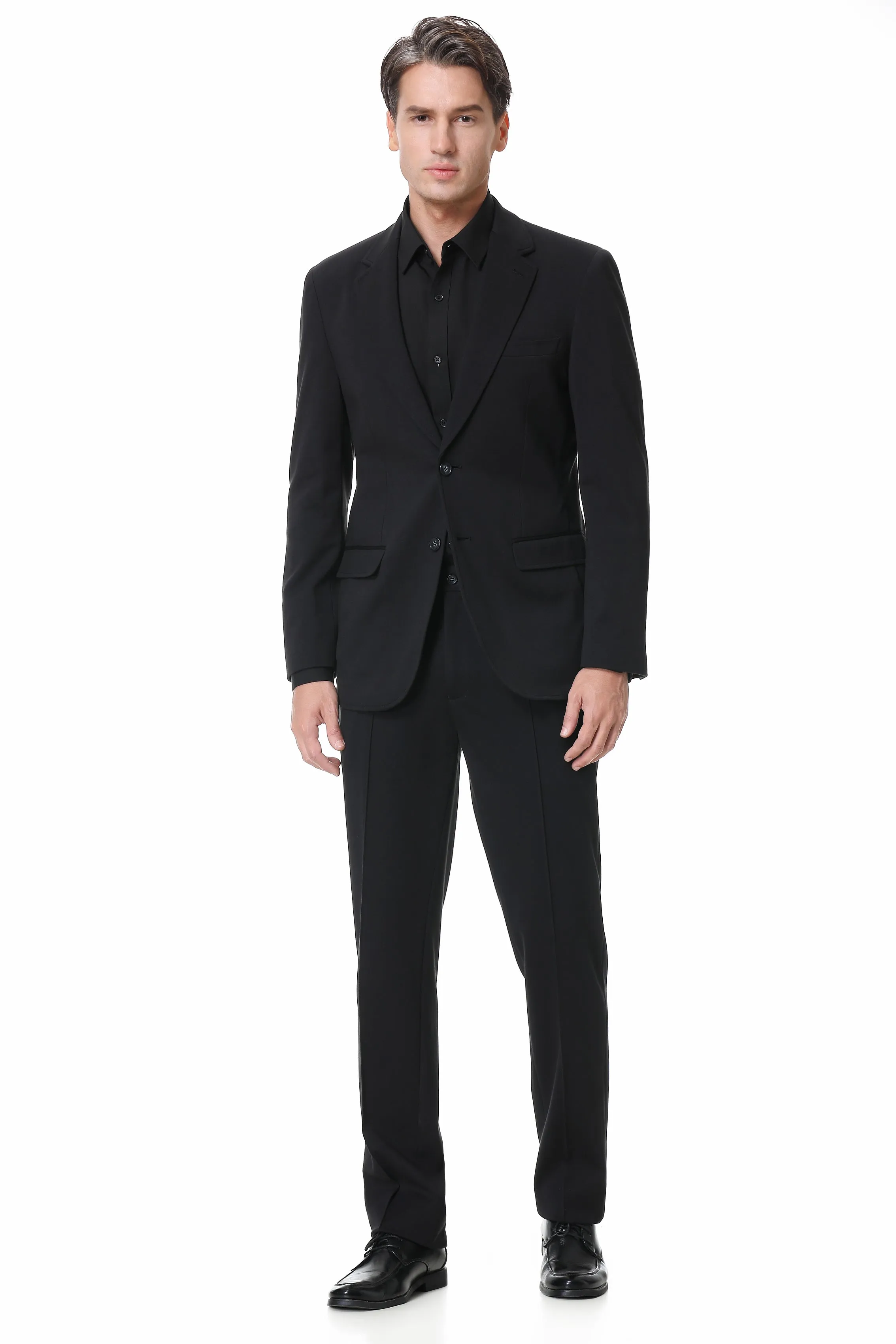 Hechter Paris X-Tech Stretch Suit Separate Black Jacket