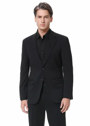 Hechter Paris X-Tech Stretch Suit Separate Black Jacket
