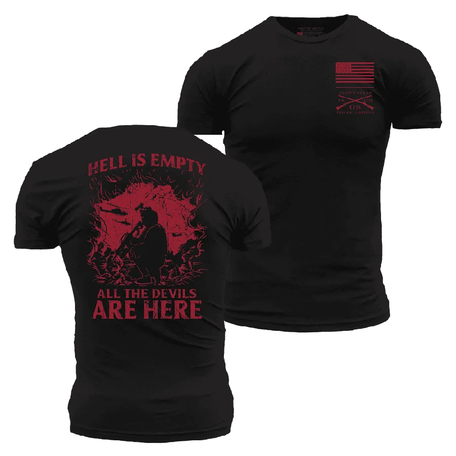 Hell Is Empty T-Shirt - Black