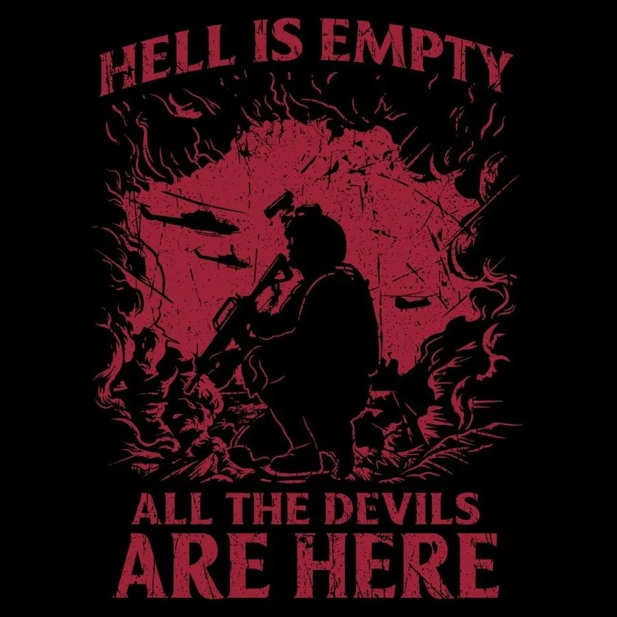 Hell Is Empty T-Shirt - Black