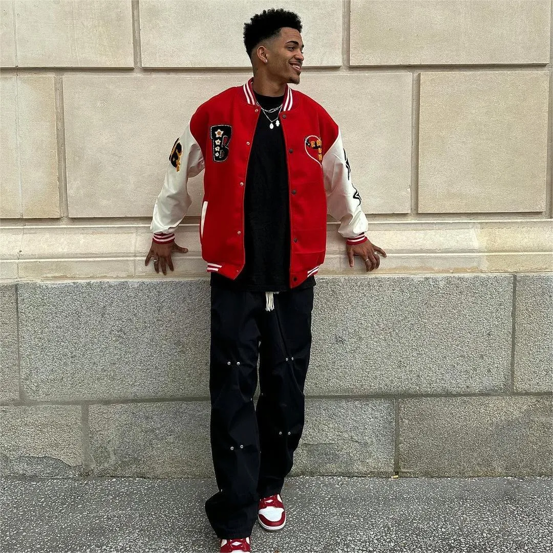 High Street Rivet Braided Rope Sweatpants