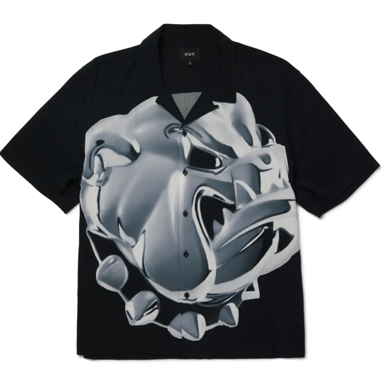 HUF Big Dawg SS Resort Shirt | Black