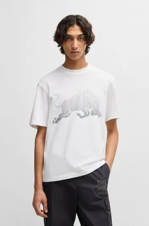 HUGO T-Shirts Relaxed Fit in Cotton - DRICARD_RB 10257318 01-50542775