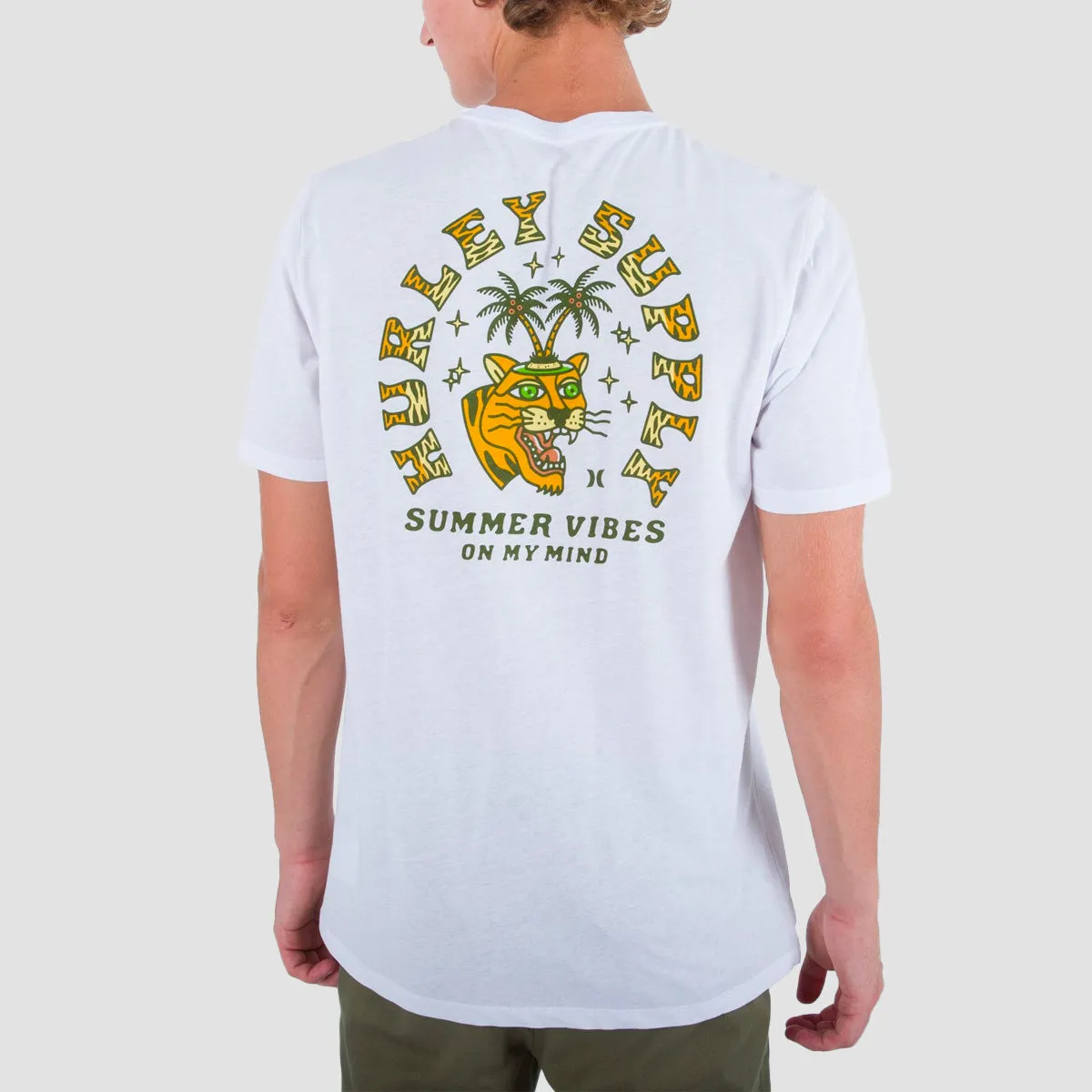 Hurley Everyday Summer Vibes T-Shirt White