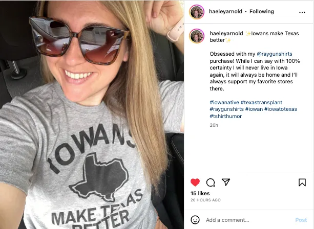 Iowans Make Texas Better