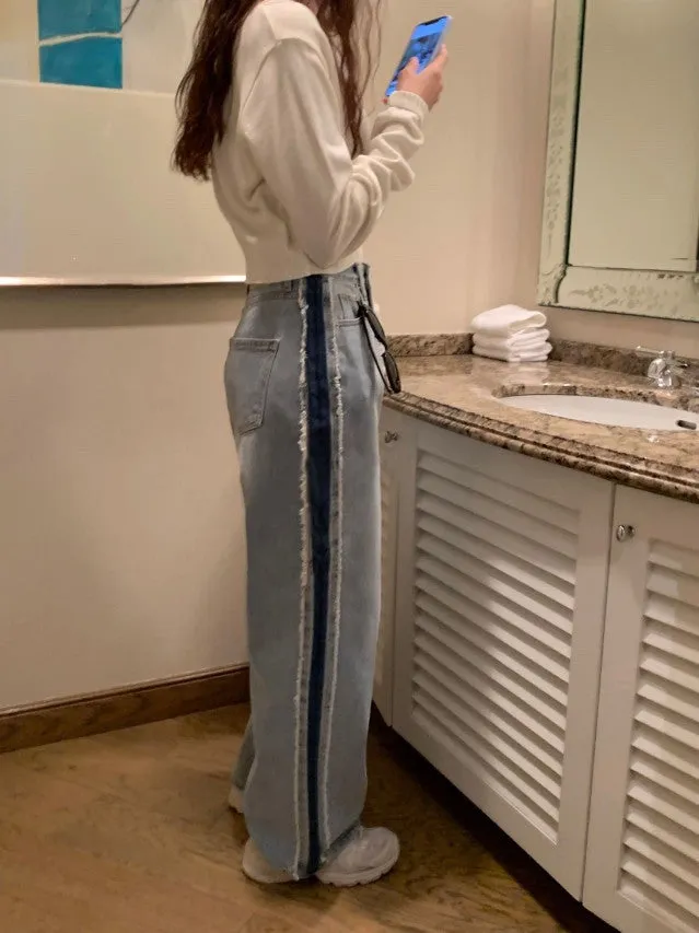 JazzHer Ashton Vintage Wide Leg Jeans