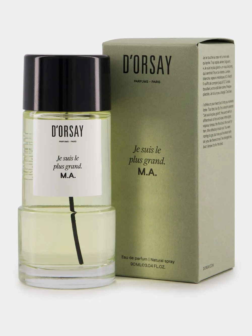 Je suis le plus grand. M.A. Eau de Parfum 90ml