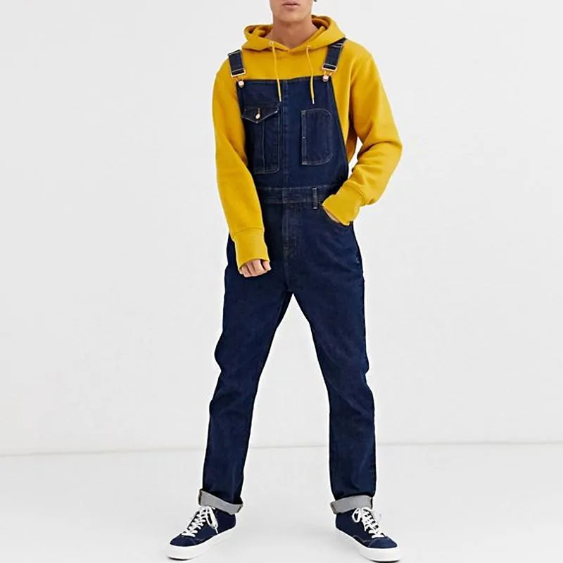 Jean multi-poches vintage pour homme