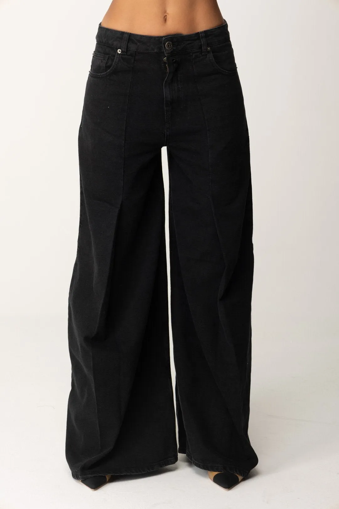 Jeans a Palazzo Black