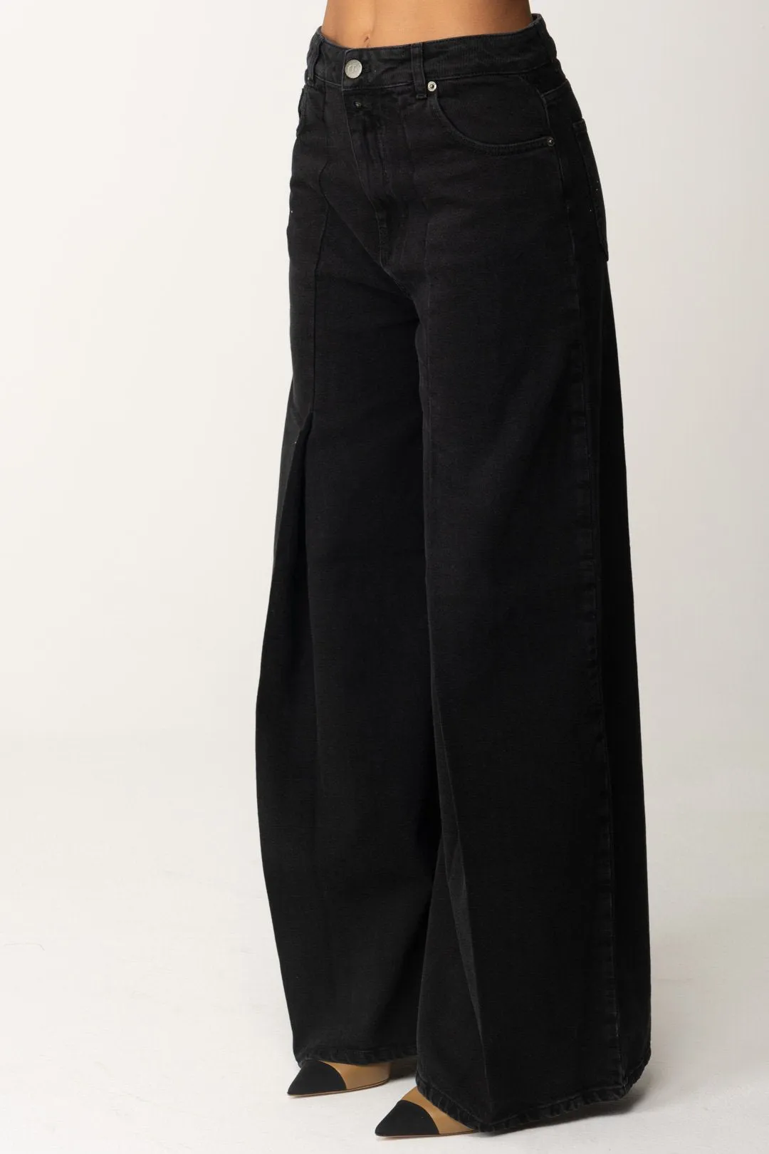 Jeans a Palazzo Black