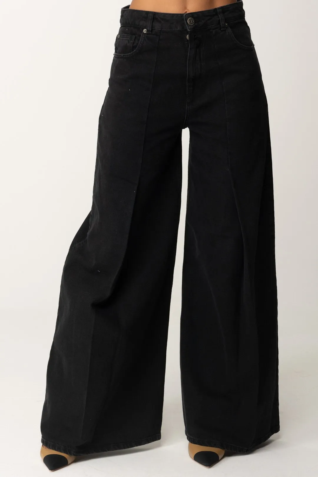 Jeans a Palazzo Black