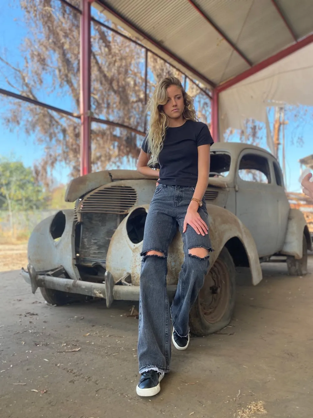 Jeans Marley Negro Toke