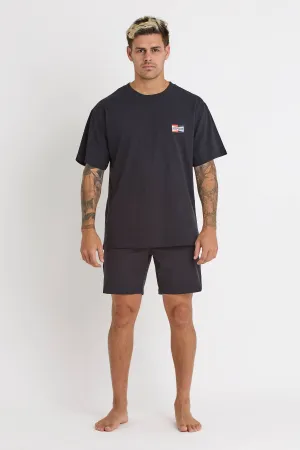 Jetpilot Vintage Badge Tee - Black