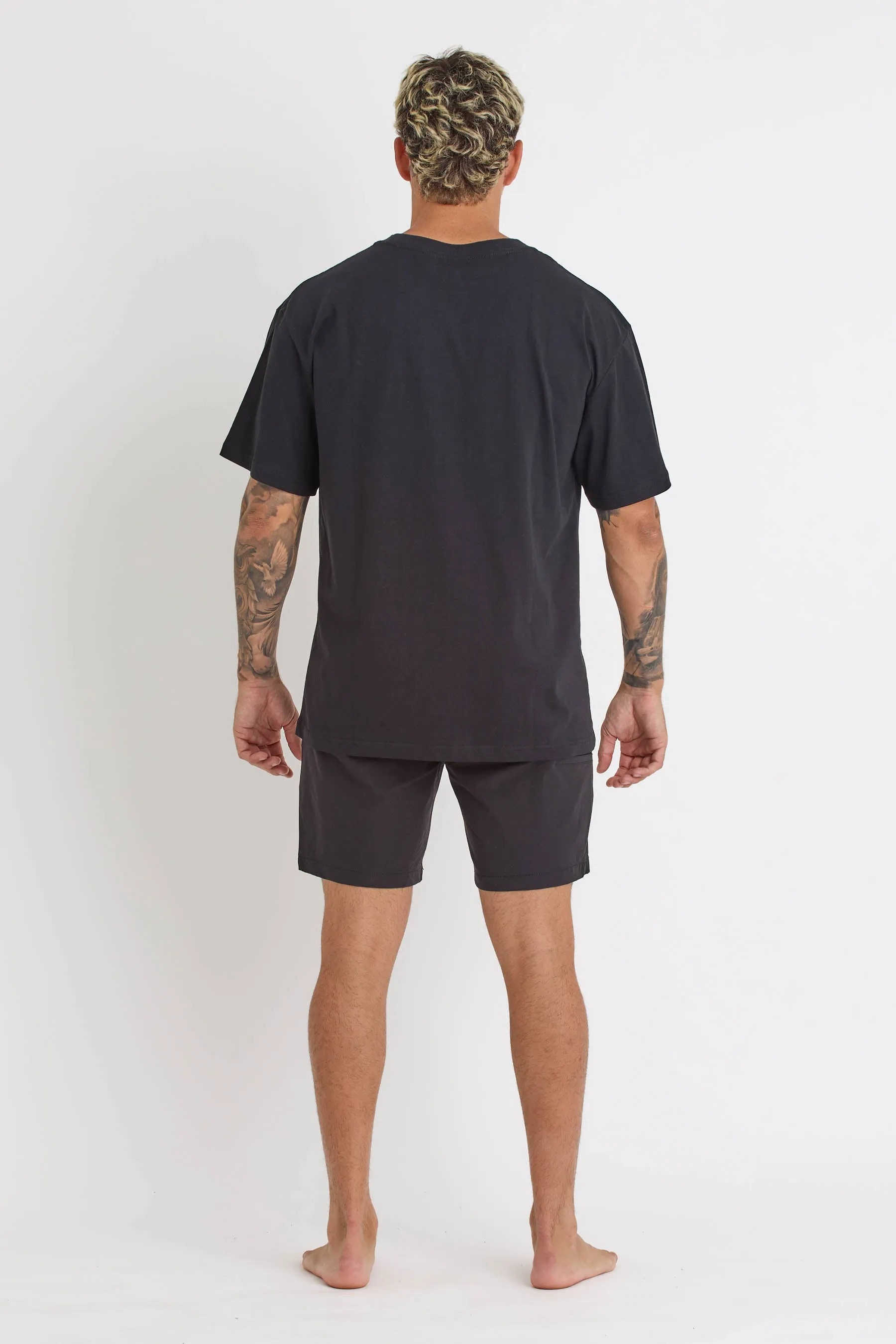 Jetpilot Vintage Badge Tee - Black