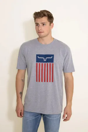 Kimes Ranch Cody Tee Dark Grey Heather