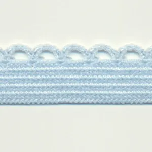 Knit Picot Stretch Tape #06 Sherbet Blue