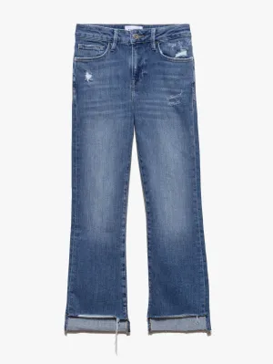 Le crop mini boot raw - drizzle