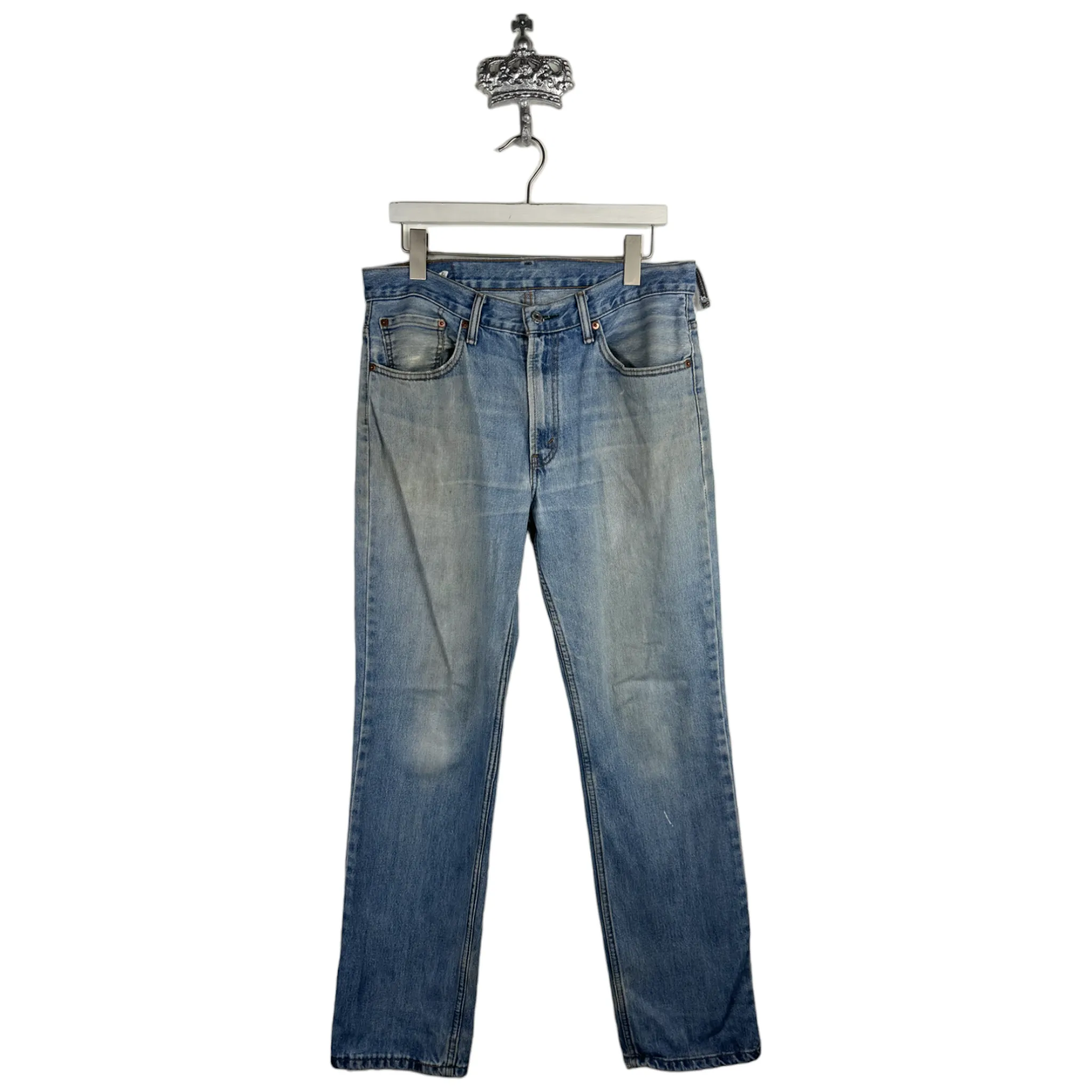 LEVI'S FADED STRAIGHT JEANS - HH 17 X L 43.5