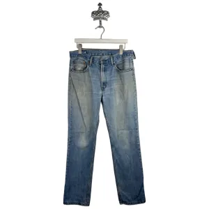 LEVI'S FADED STRAIGHT JEANS - HH 17 X L 43.5