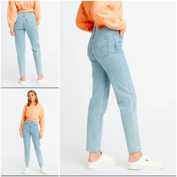 Levi's Mom High Rise Waisted Jeans size 28