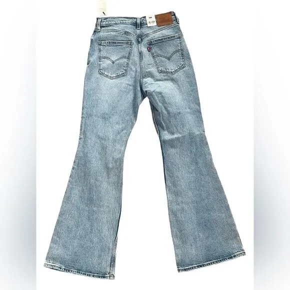 Levi’s NWT Premium 70s High Rise Flare Size 28 Free People Disco Bell Bottom
