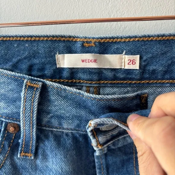 Levi’s WEDGIE ICON FIT ANKLE WOMEN'S JEANS Sz 26