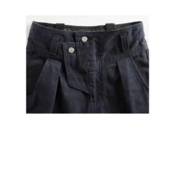 LEVI'S X STRANGER THINGS EL WOMEN'S 100% COTTON JEANS SZ 26 BLACK NO SUSPENDERS