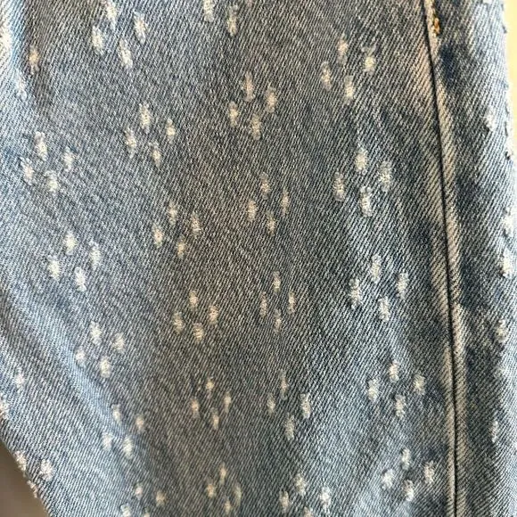 Levi’s 501 Skinny Snowflake Jeans