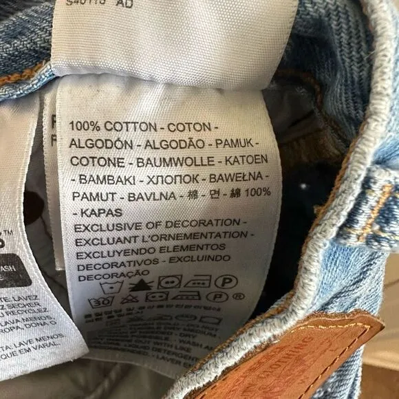 Levi’s 501 Skinny Snowflake Jeans