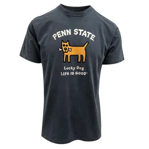 Life Is Good Penn State Dog Bone T-Shirt