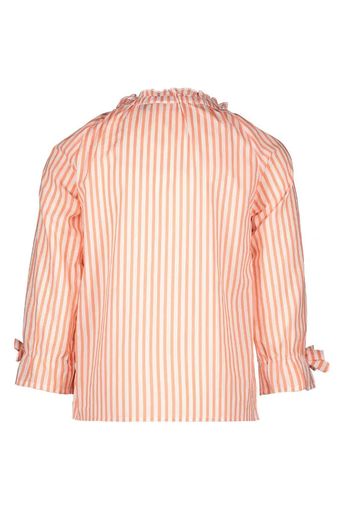 Lightweight Long Sleeve Stripe Blouse
