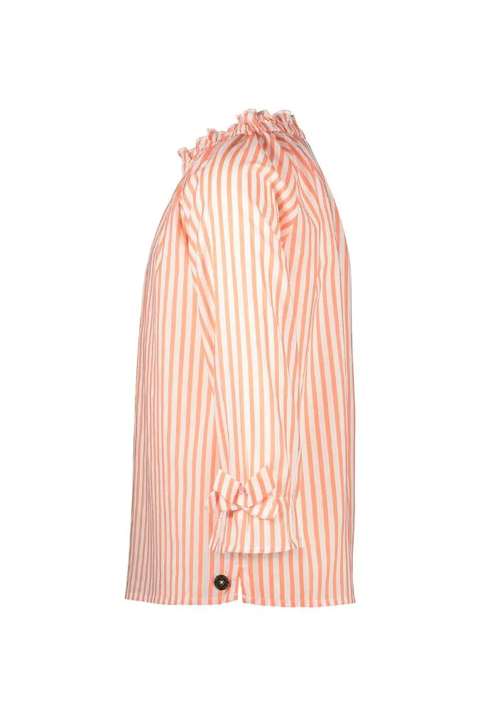 Lightweight Long Sleeve Stripe Blouse