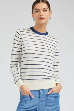 Long-Sleeve Round Neck Pullover Sweater