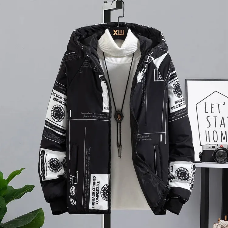 Loose Plus Cotton Thick Coat