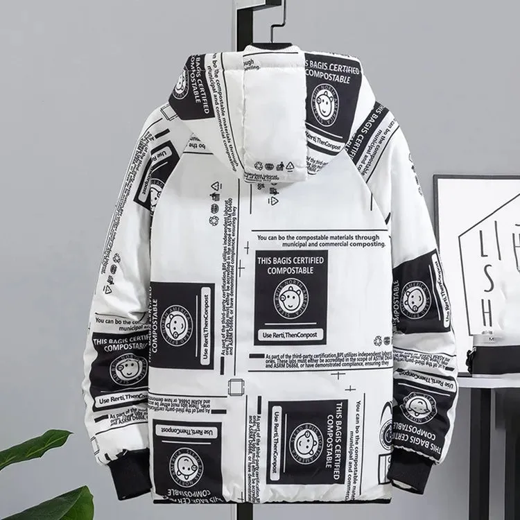 Loose Plus Cotton Thick Coat