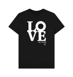 Loved Up tee . Black, Grey. 100% organic cotton. Free UK post