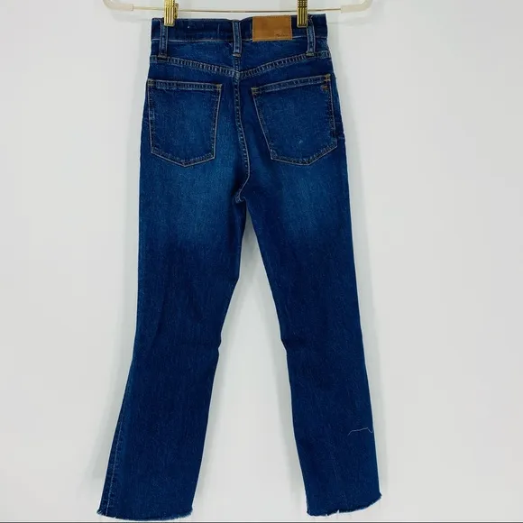 Madewell Los Feliz Crop Flare Jeans High Rise 23
