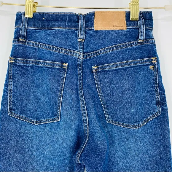 Madewell Los Feliz Crop Flare Jeans High Rise 23