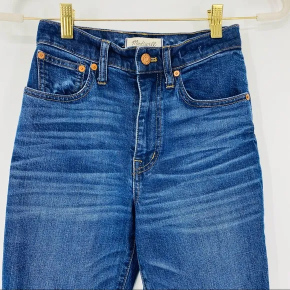 Madewell Los Feliz Crop Flare Jeans High Rise 23