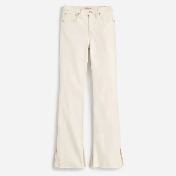 Madewell Petite Kick Out Full Length Jeans Size 28P in Vintage Canvas