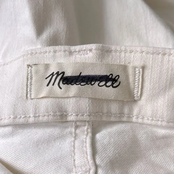 Madewell Petite Kick Out Full Length Jeans Size 28P in Vintage Canvas