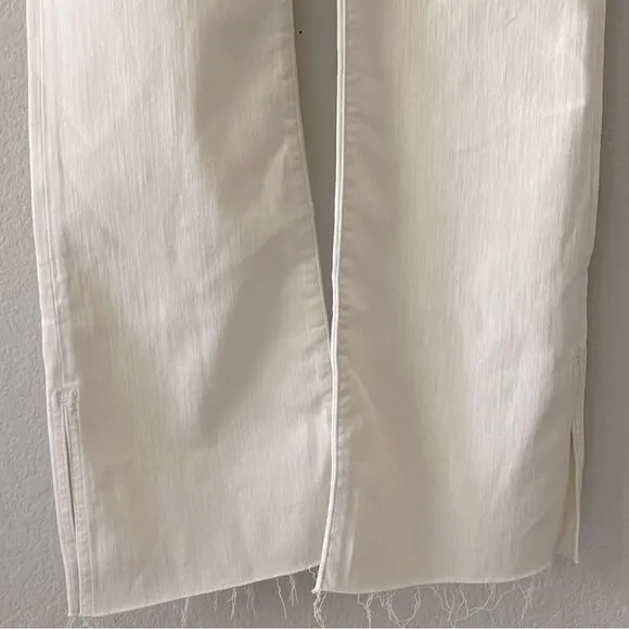 Madewell Petite Kick Out Full Length Jeans Size 28P in Vintage Canvas