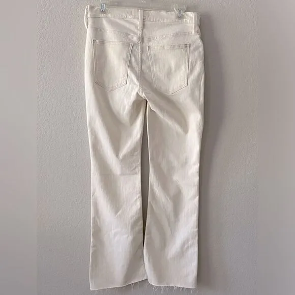 Madewell Petite Kick Out Full Length Jeans Size 28P in Vintage Canvas