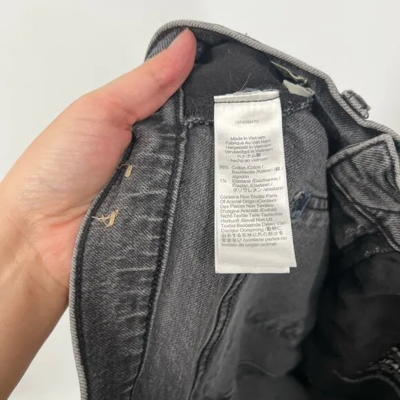 Madewell The Perfect Vintage Jeans in Cosner Wash Knee-Rip Edition
