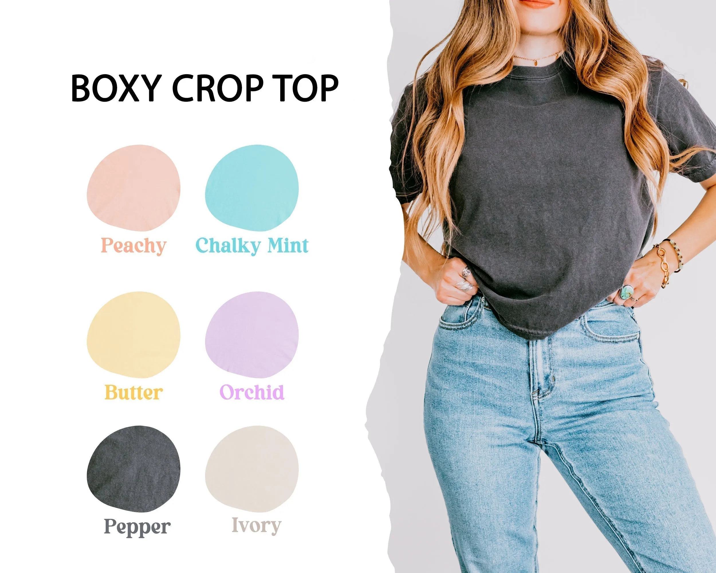 Malibu Bold | Relaxed Fit Cropped Tee