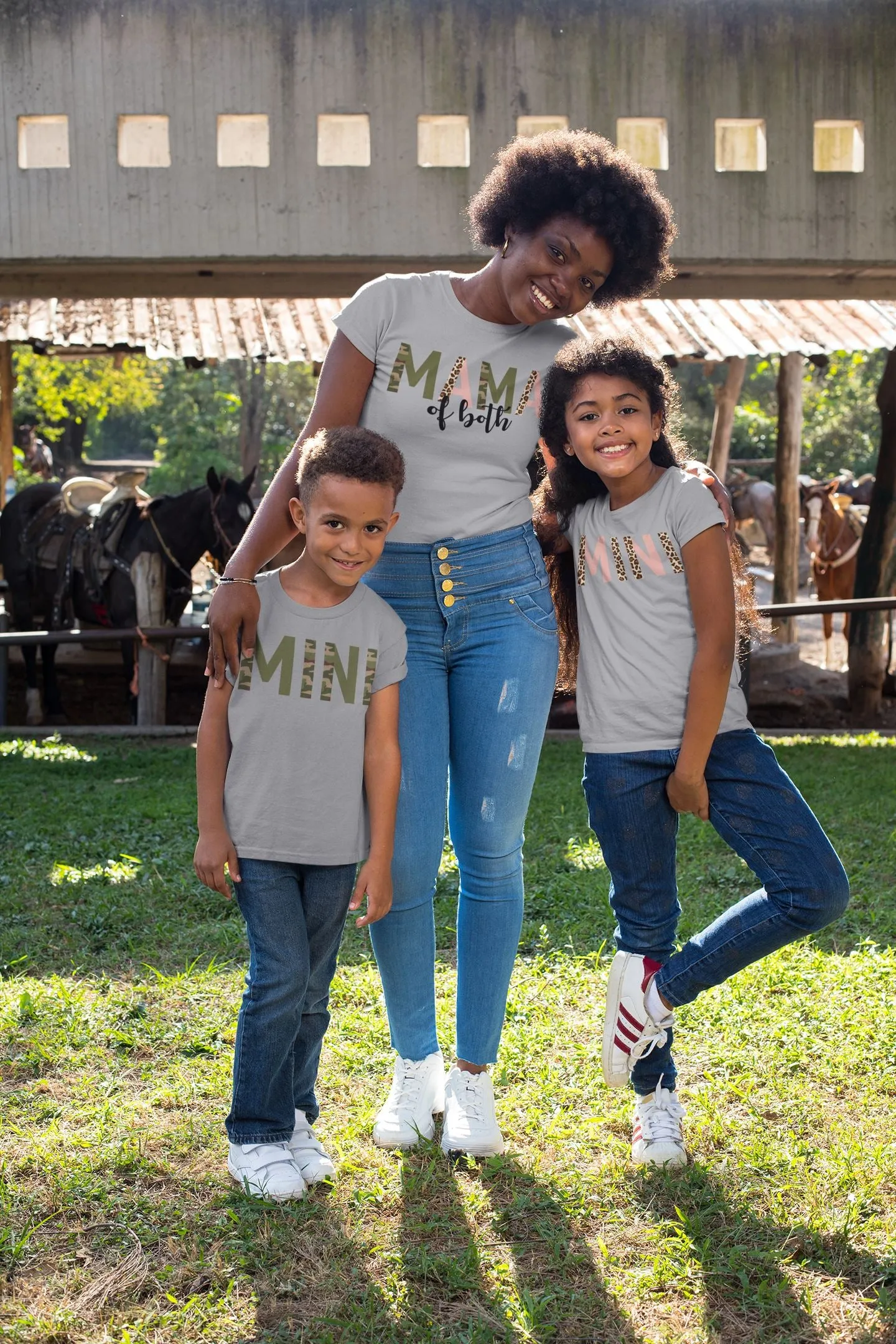 Mama of Both and Mini T shirts