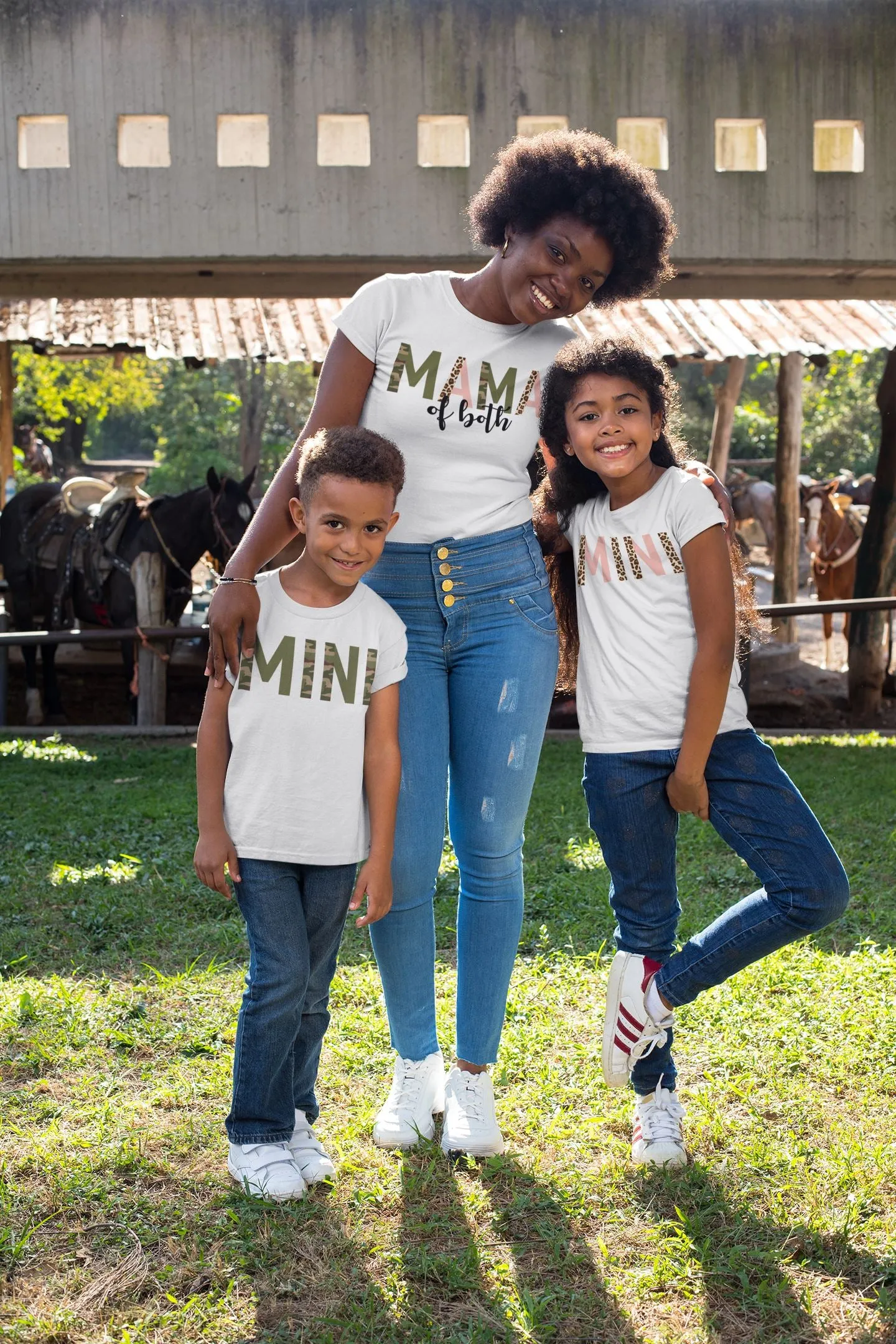 Mama of Both and Mini T shirts